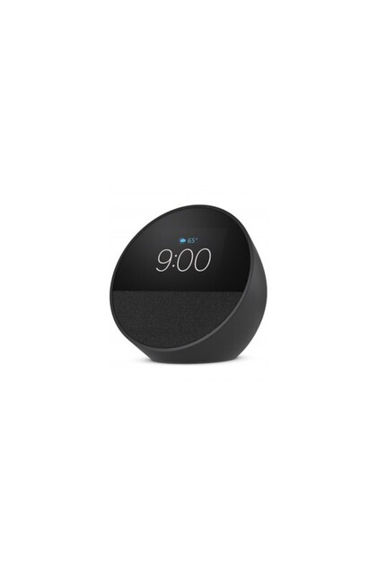 Echo Spot 2024, ecran de 2,83", Wi-Fi, Bluetooth, negru