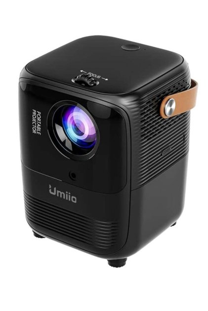 Projector A008 Intelligent Screen Projector 5G WiFi Bluetooth Quadrangle Trapezoid 1080P Andro