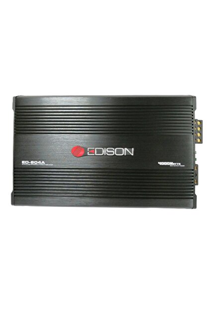 Edison ED-804A 4 Kanal AB Klas Mosfet Amfi 4*80W RMS - Fiyatı