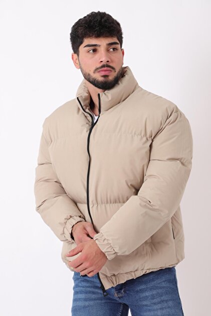 Stand Collar Oversize Bomber Puffer Winter Coat Pldp 3018_50465