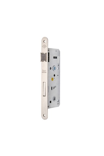 500.45.90.23.08.03 Satin Wc Door Lock 23 mm |   Interior Door Lock Case