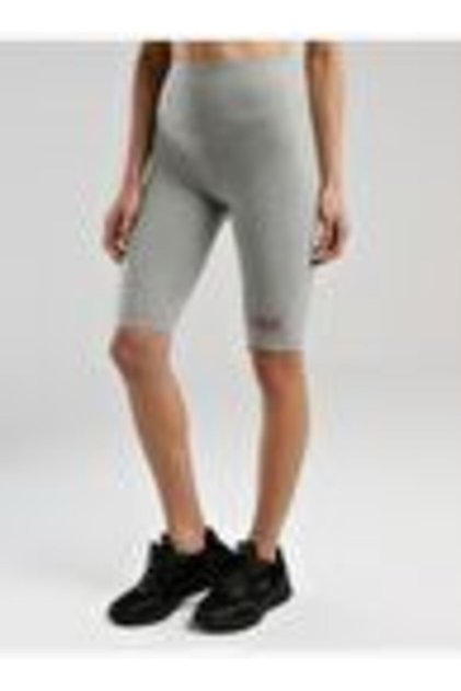Ever Essentials Gray Melange Women's Biker Leggings