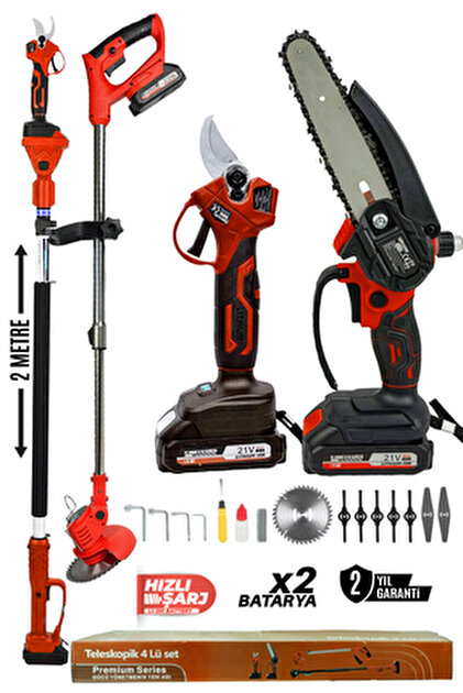 Daflong PROFESYONEL 2'Lİ SET TELESKOPİK UZATMALI DİJİTAL MAKAJ+