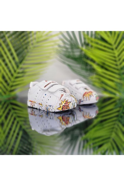Ortopedik İlkadım Cırt Cırtlı Hafif Rahat Günlük Unisex Kız Erkek Bebe Çocuk Sneaker Spor Ayakkabı
