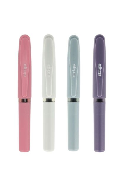 Set 4 pixuri cu gel MINI, 0.5 mm, cerneala albastra, mix 4 culori SSC440