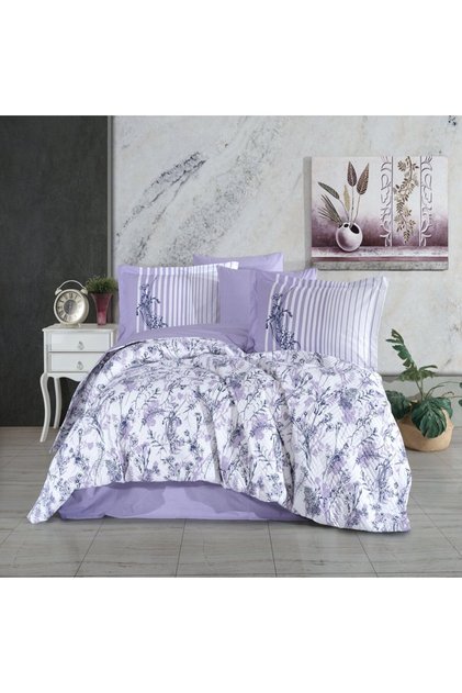 Anabel Amatis - Double Poplin Quilted Duvet Cover Set