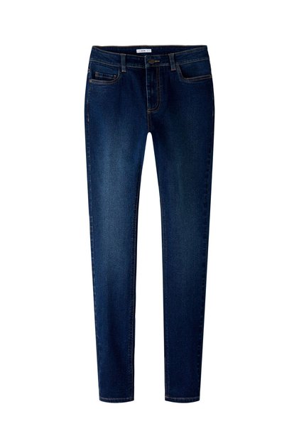 Blugi skinny cu talie medie