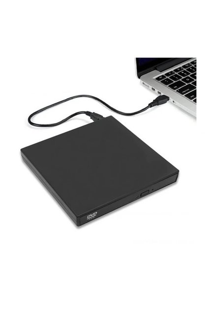 9.5mm Harici DVD RW Kasası - SATA DVD Sürücü USB Dönüştürücü Kasa (Boş Kasa – Ön Kapak Dahil)