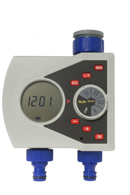 Dual Channel LCD Digital Garden Water Timer