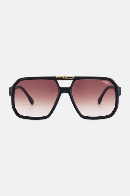 Men 2067590036086 Aviator Sunglasses, Black