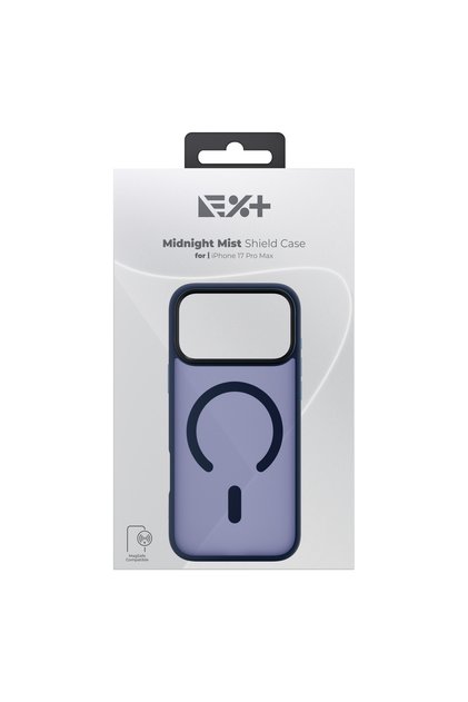 Husă de protecție NOA Mist Shield cu MagSafe pentru iPhone 17 Pro Max, albastră