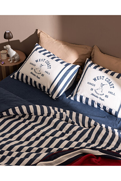 Madame Coco Olivier Çift Kişilik %100 Pamuk Ranforce Baskılı