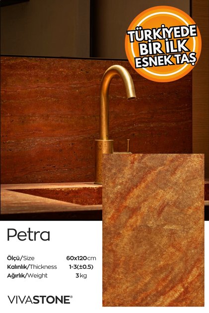 Esnek Taş Panel Soft Stone 60x120 cm - İç Ve Dış Mekan Dekorasyon Paneli - 3 Boyutlu Gerçek Taş Doku