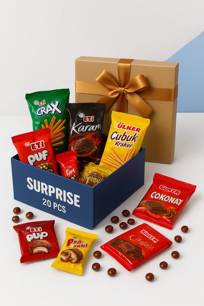 20 Pieces of Surprise Quality Snack Products