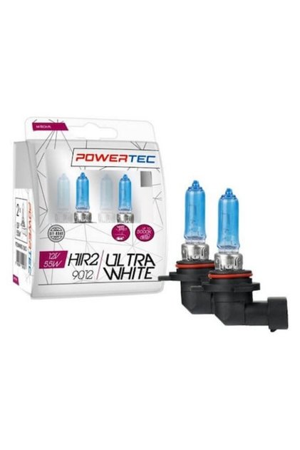 Комплект от 2 автоматични лампи PowerTech Ultra White HIR2 12V, 55W