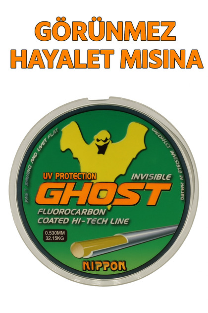 RAID バサクラ限定ダッチ KANAMORI/ カナモリ NIPPON Ghost 100 mt FluoroCarbon Kaplama Hayalet Misina - Fiyatı