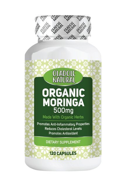 Moringa 500mg - 120 Capsules