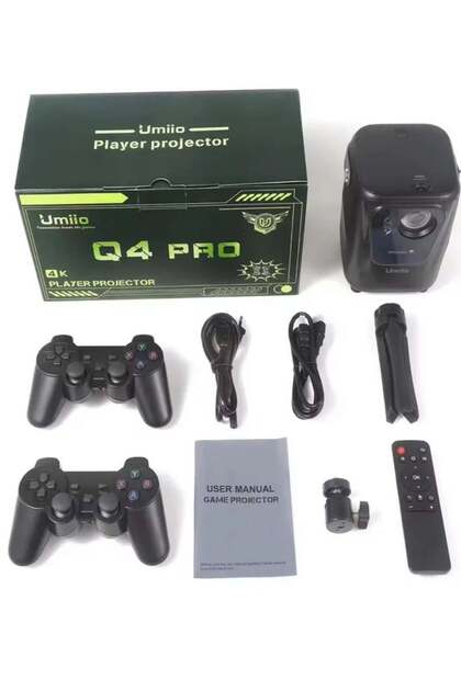 Q4 Pro Player Projector 4K Resolution