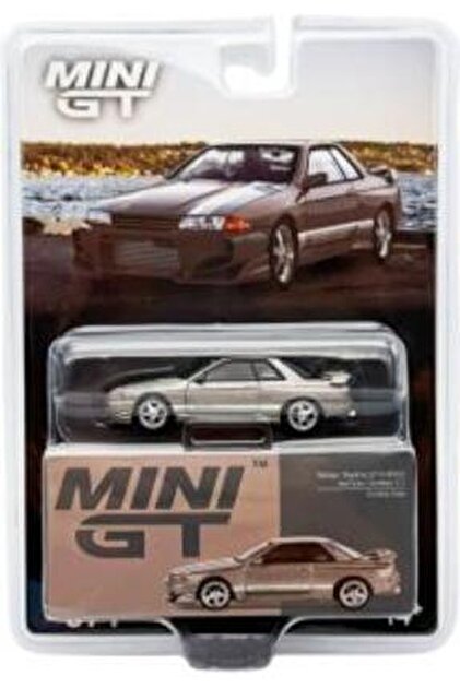 mini gt Nissan Skyline GT-R (R34) V-Spec II Nür Millenium Jade