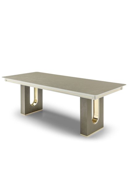 Safir Lux Modern Yemek Odası Salon Masası, Sadece Masa