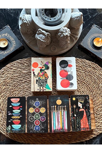Paganca Nova Tarot Destesi 78 Kart - Arındırma Kesesi Hediyeli