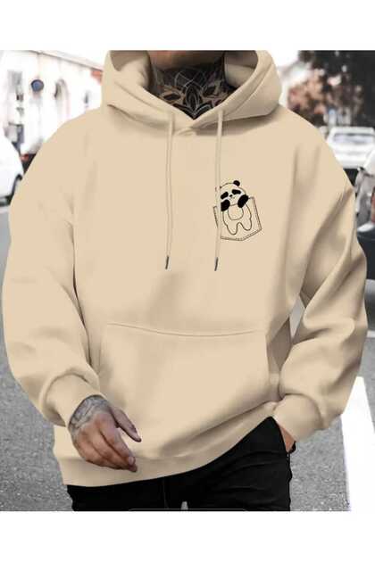 Simple Design Luxury Hoodie - Panda