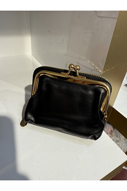 Clip-On Soft Genuine Leather Women's Wallet