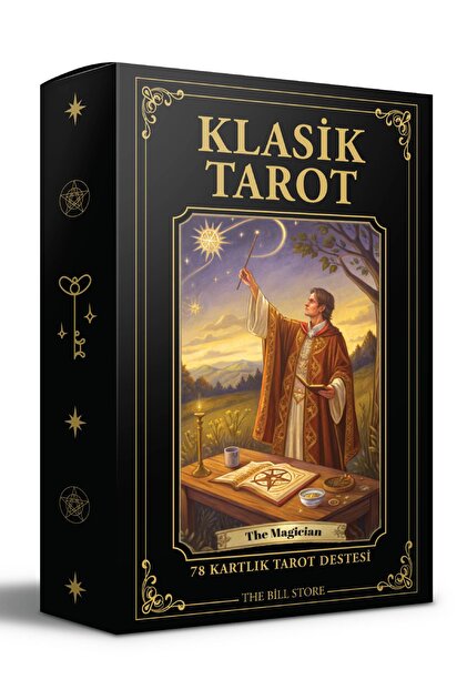 Ekorp Kitap Black Tarot - 78 Kartlık Deste ve Tarot'un Görsel