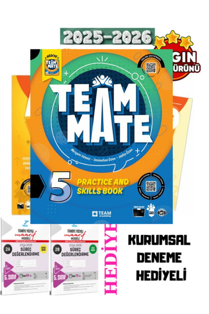 Team Elt Publishing Ahead With English 5 (3'lü Set)*2025 Practice