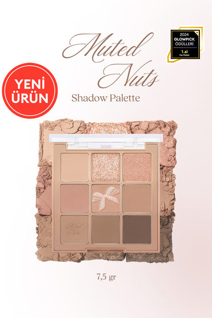 Mat ve Işıltılı Renk Seçenekleri Sunan Far Paleti DASIQUE Shadow Palette (#24 Muted Nuts)