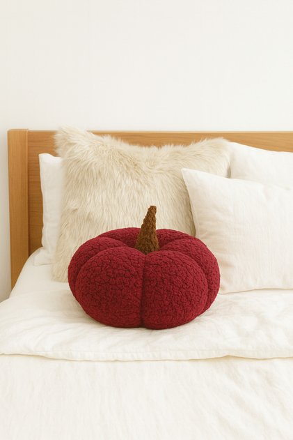 Teddy Decorative Pumpkin Cushion/Pillow