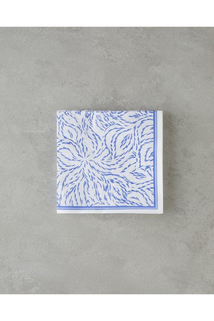 Aqualis 20-Pack Paper Napkins 33X33 cm Blue-White