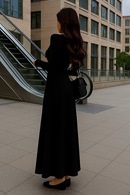 long black lycra dress Planet by Lauren G Lycra Tube Dress/Skirt