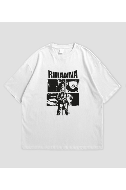 SVART WEAR Rihanna Baskılı Oversize T-Shirt - Fiyatı, Yorumları
