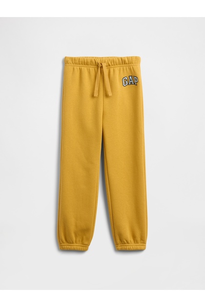 Erkek Bebek Sarı Relaxed Logo Pull-On Jogger Eşofman Altı