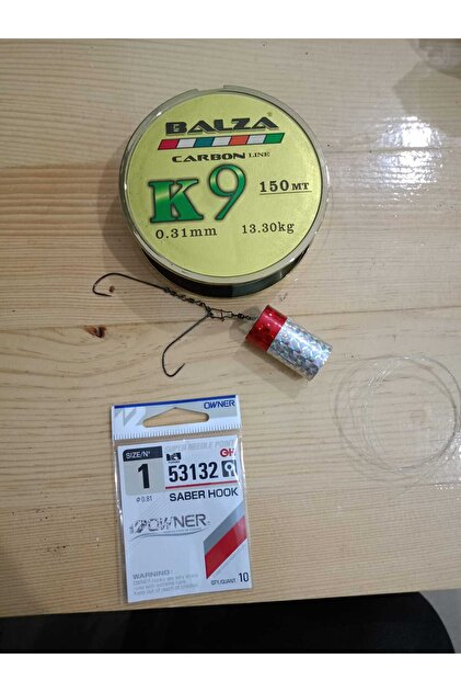 Zincirli lüfer zokası glow özellikli owner kancadan imal edilmiştir.