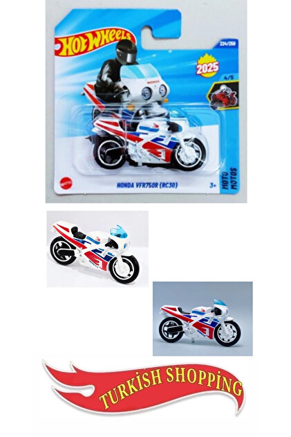 HOT WHEELS 1:64 Ölçek Honda Vfr750r Motor - Fiyatı, Yorumları
