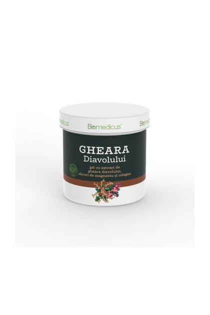 gel gheara diavolului cu colagen si saruri de magneziu 250 ML