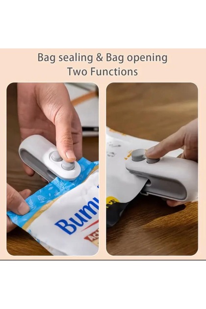 SMILE U SELECT出品です。 Homeland USB Şarjlı Manyetik Poşet Mühürleyici - Taşınabilir