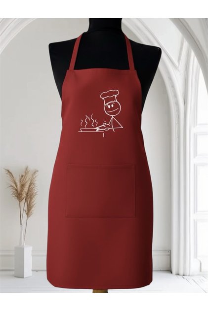 Patterned Kitchen Apron Chef Apron Cook Clothing First Quality Chef Apron