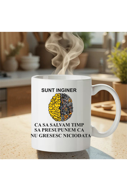Cana personalizata Inginer