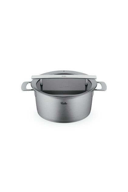 Phi Collection Cam Kapak Kısa Tencere 24 cm