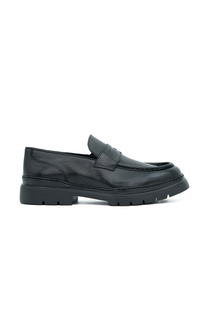 Genuine Antique Leather Eva Sole Loafer Model Men's Shoes - 4460