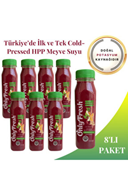 ONLY FRESH %100 Cold-Pressed Havuç & Portakal Meyve ve Sebze Suyu