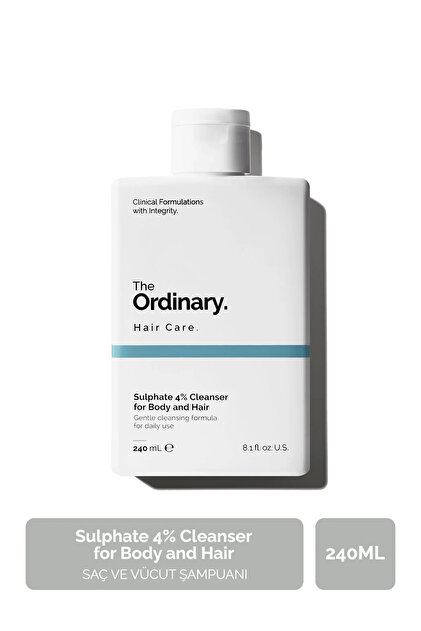 Sulphate 4% Cleanser for Body and Hair - Saç ve Vücut Şampuanı
