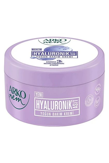 Hyaluronik Asit, Yoğun Bakım, El ve Vücut Kremi - 250 ml