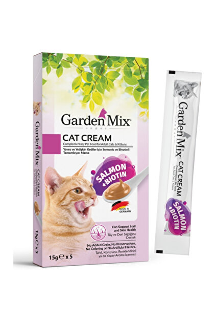 Gardenmix Garden Mix Kedi Kreması Somon+Biotin 15 gr - Fiyatı
