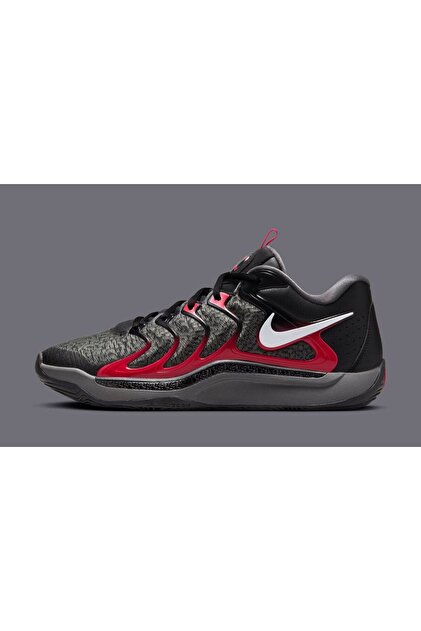 Nike KD17 NBA Erkek Siyah/Kırmızı Basketbol Ayakkabısı (Blue Sport