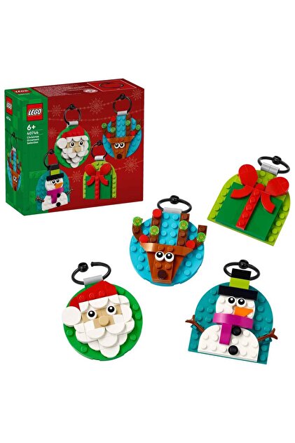 LEGO Yılbaşı Süsü Koleksiyonu 40744 – 6 Yaş ve Üzeri İçin Asılan