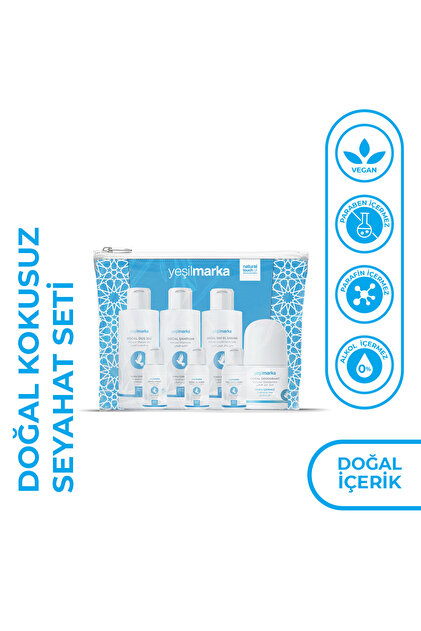 yeşilmarka Kokusuz Bakım Seti - İhrama Uygun Hac ve Umre Seyahat